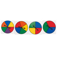 Spinners Assorted Colour Set of 4