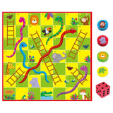 Giant Snakes and Ladders Game.