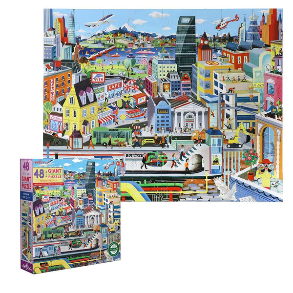 Within the City 48 Piece Giant Puzzle