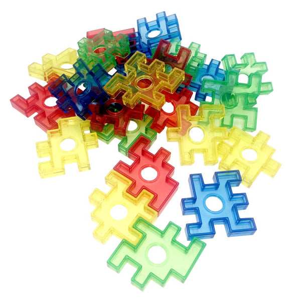 Translucent Puzzle Builders 24pc