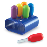 Primary Science - Jumbo Eyedroppers with Stand - 6pcs
