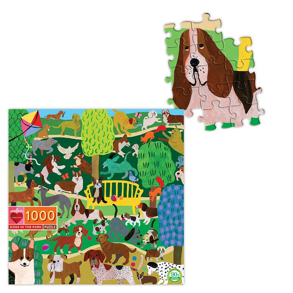 Dogs in the Park 1000pc Puzzle