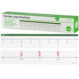 Number Lines - Fractions 72pc