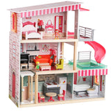 Modern Doll House – Fully Furnished with Lights & Sounds