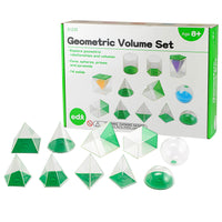 Geometric Volume Set 8cm DEMO 14 Shapes 28pcs