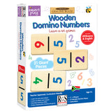 Wooden Giant Dominoes - Numbers