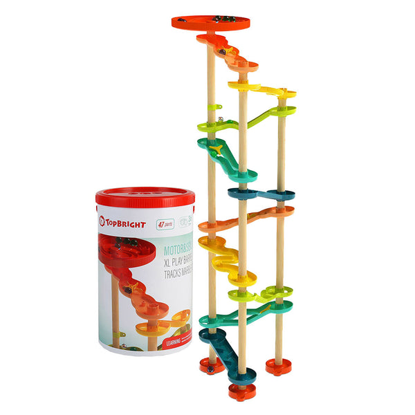 10-Track Marble Run - 47 Pieces
