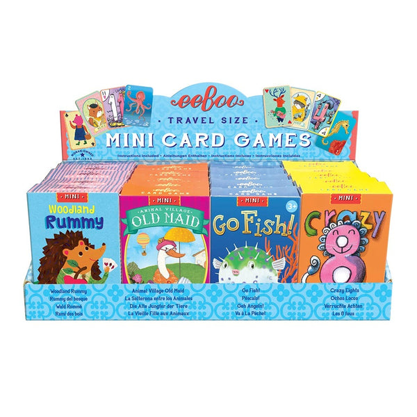 Mini Playing Cards - Assorted 20 Packs