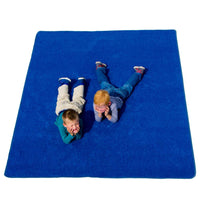 Learning Carpets - Solid Blue - Rectangle - 257 x 180 cm