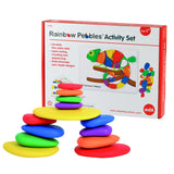 Rainbow Pebbles  Activity Set 48pc with activity cards