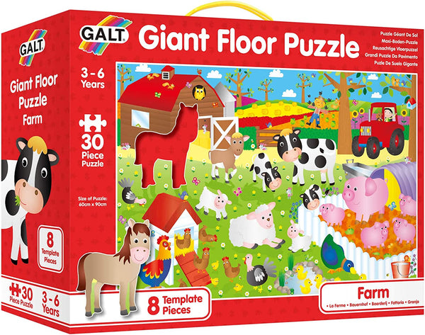 Giant Floor Puzzle Farm 30pc