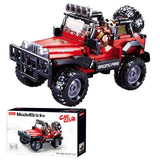 Model Bricks - Jeep - 253pcs