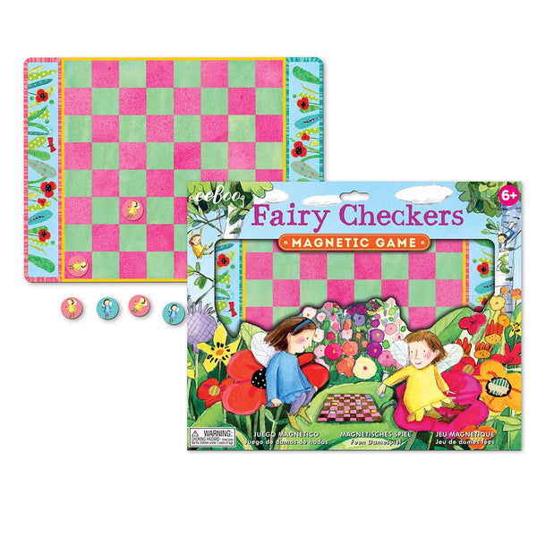 Fairies Checkers Magnetic Game