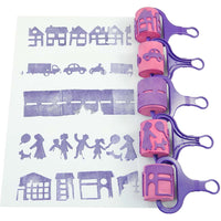Picture Rollers 5pc ( Town Theme)