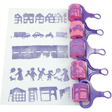 Picture Rollers 5pc ( Town Theme)