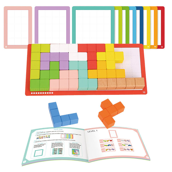 Puzzle Cube Tetris Game
