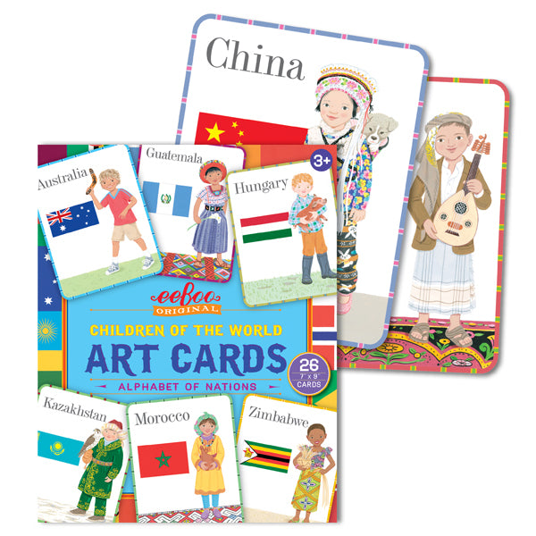 ( Eeboo) Children of the World Art Cards