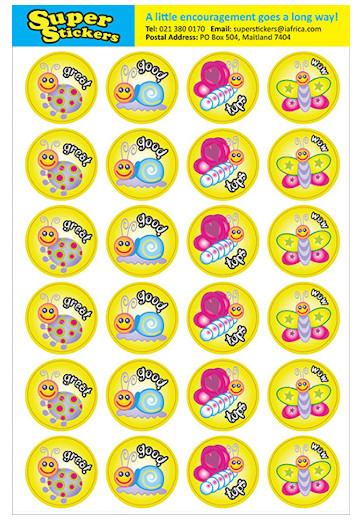 Stickers - Bug Words - MS106