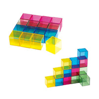 Crystal Rainbow Cube Set 36pc
