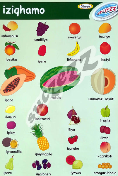 Poster – Iziqhamo (Fruit)