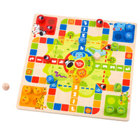 Ludo Game, Snakes and Ladders 2 In 1