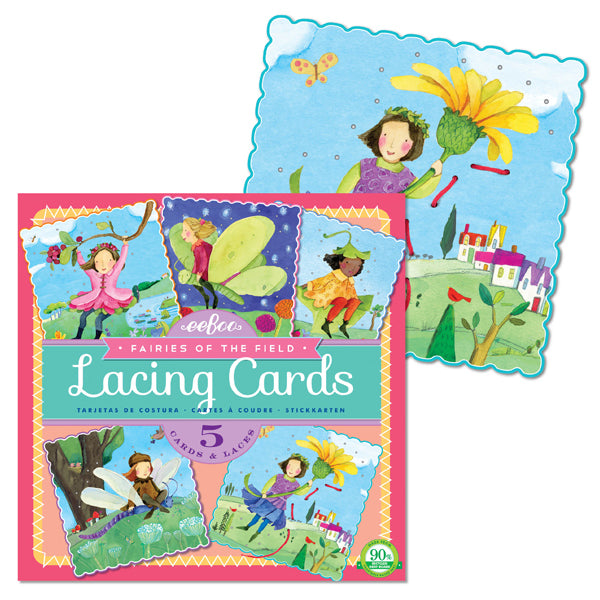 Fairies of the Field -  Lacing Cards
