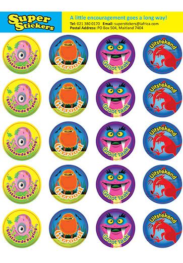 Stickers Monster 100pc -  RIC 9247