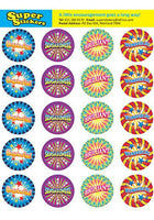 Stickers Pinwheels 100pc -   RIC 9279