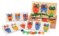 Wooden Mix and Match Owls