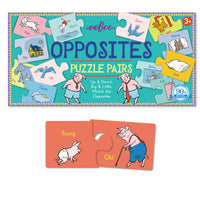 eeBoo Puzzle Pairs: Opposites