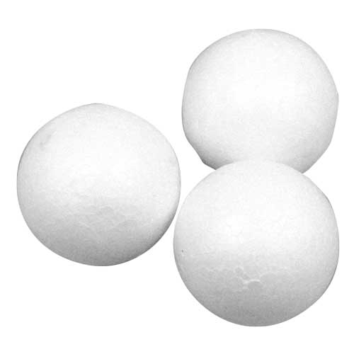 Polystyrene spheres 70mm (10pc)