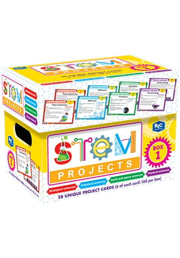 STEM PROJECT BOXES – YEAR 1 TO YEAR  6