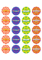 Stickers Stars 100pc- RIC 9240