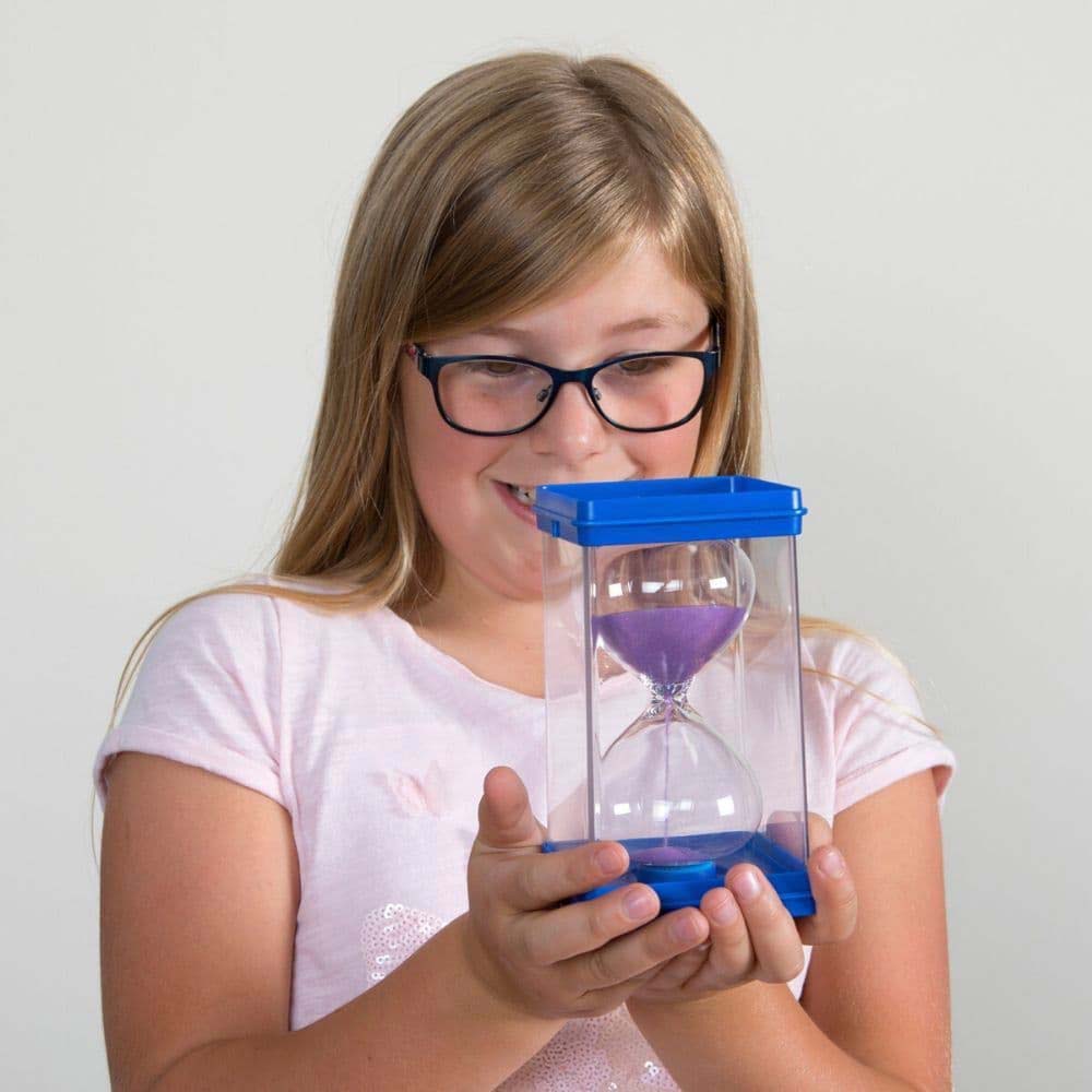 Giant Sand Timers (Set of 6) - 30 secs, 1, 3, 5, 10 & 15 mins – edu-options