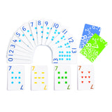 EDX - Playing Cards - Number School Friendly - 8 Decks - 448pcs - Polybag