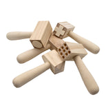 Wooden Pattern Hammers 5pc