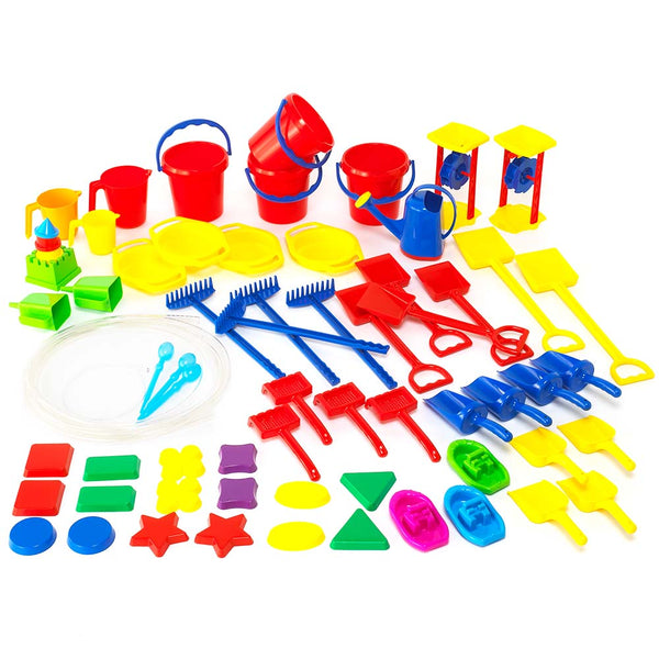 Sand and Water Play - Classroom Set 66pcs