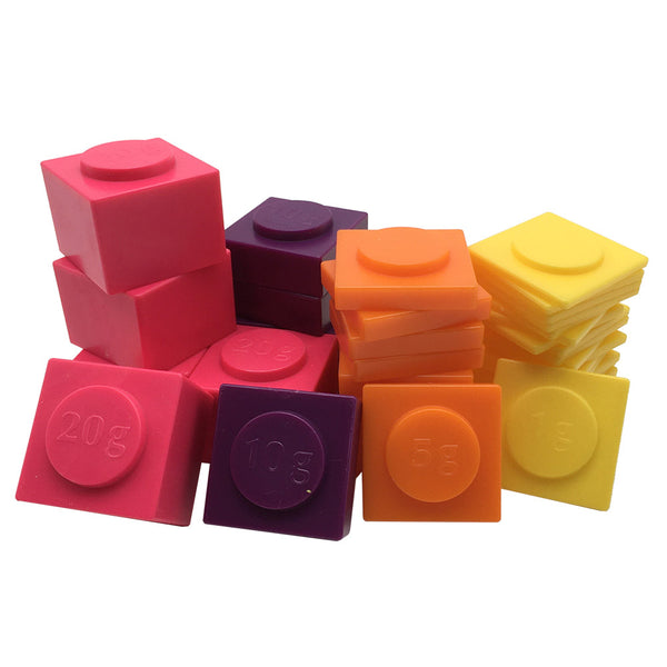 Masses/Weights - Plastic Stacking - 40pcs
