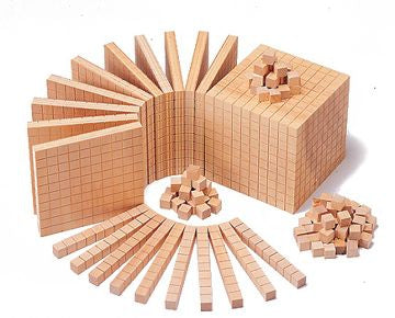 Base 10 set - wooden