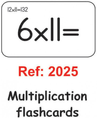 Flash Cards - Multiplication