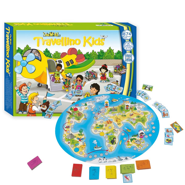 One World "Travellino Kids" - Discovery and General Knowledge Game