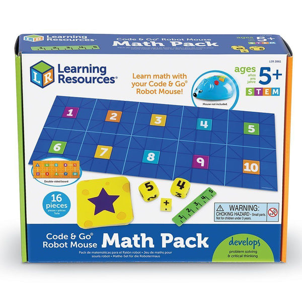 Code  & Go Robot Mouse Math Pack