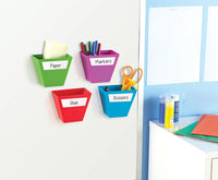 Magnetic Create-a-Space- Storage Boxes Set of 4