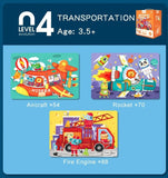 Progressive Puzzle – Level 4 Order Transport-54pc,70pc,88pc