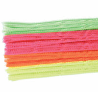 Pipe cleaners - Neon-100pc
