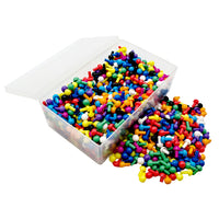 1000 Assorted Pegs (100 x 10 colours)