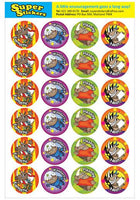 Stickers- Rhinos 72pc  -   MS 97