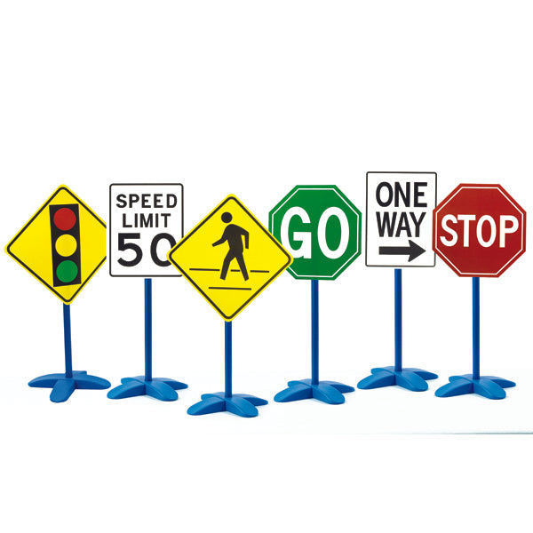 Traffic Signs Set of 6 ( indoor only)