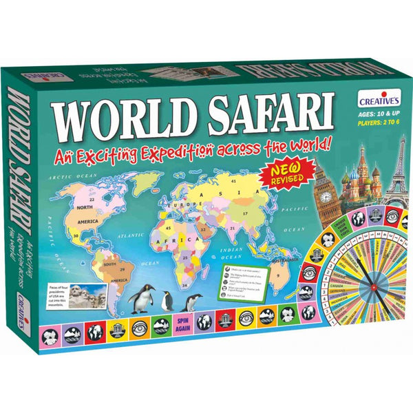 World Safari Board Game - 1 left